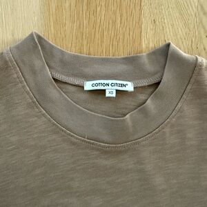 Cotton Citizen Tokyo Dark Tan Dress XS